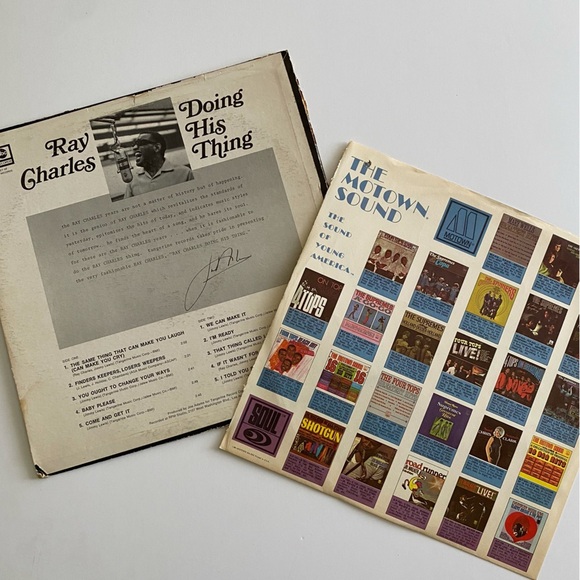 Ray Charles Vinyl LP – Doing His Thing | Vintage Soul Record - Picture 3 of 4